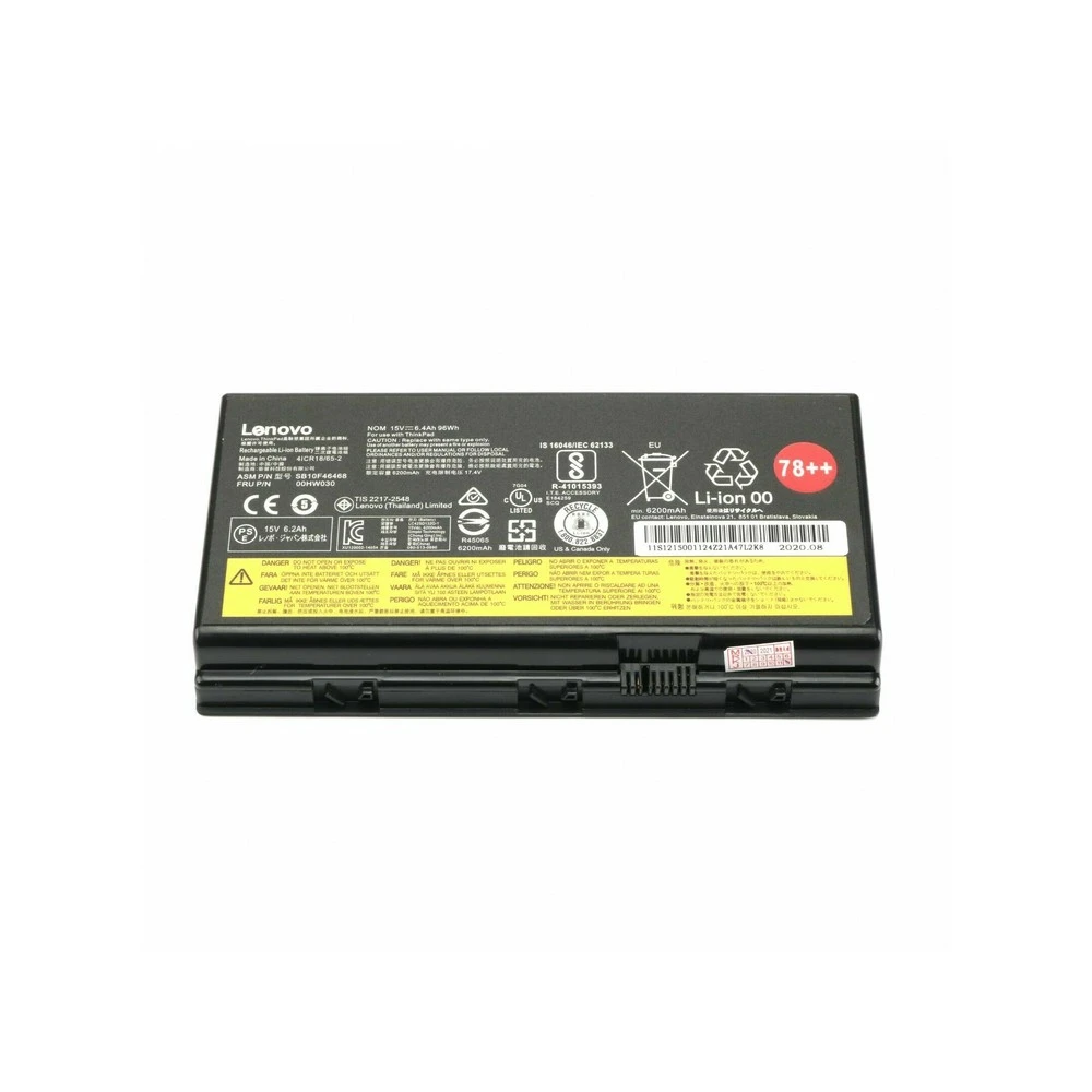 LENOVO BATTERY 00HW030 01AV451 SB10F46468 ThinkPad P70 P71 P72 14.4V 4400mAh